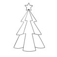 thumbnail image 1 of Christmas Metal Wire Frame, Festive Shaped Wire Form For Holiday Craft Decor, 1 of 2