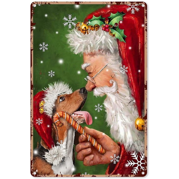Christmas Metal Yard Ballet Christmas to My Daughter Today is A Good Day Tin Sign Decoration Vintage Metal Poster Wall Decor Art Gift for Table Kitchen Office Outdoor 12x8 inch