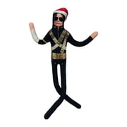 Christmas Michael Doll Plush 2026, Funny Bendable Stuffed Figure, 11" Mini Michael Doll Poseable Toy for MJ Fans, Holiday Music Pop Star Action Figurine Collectible Desktop Ornament Gift for Adult