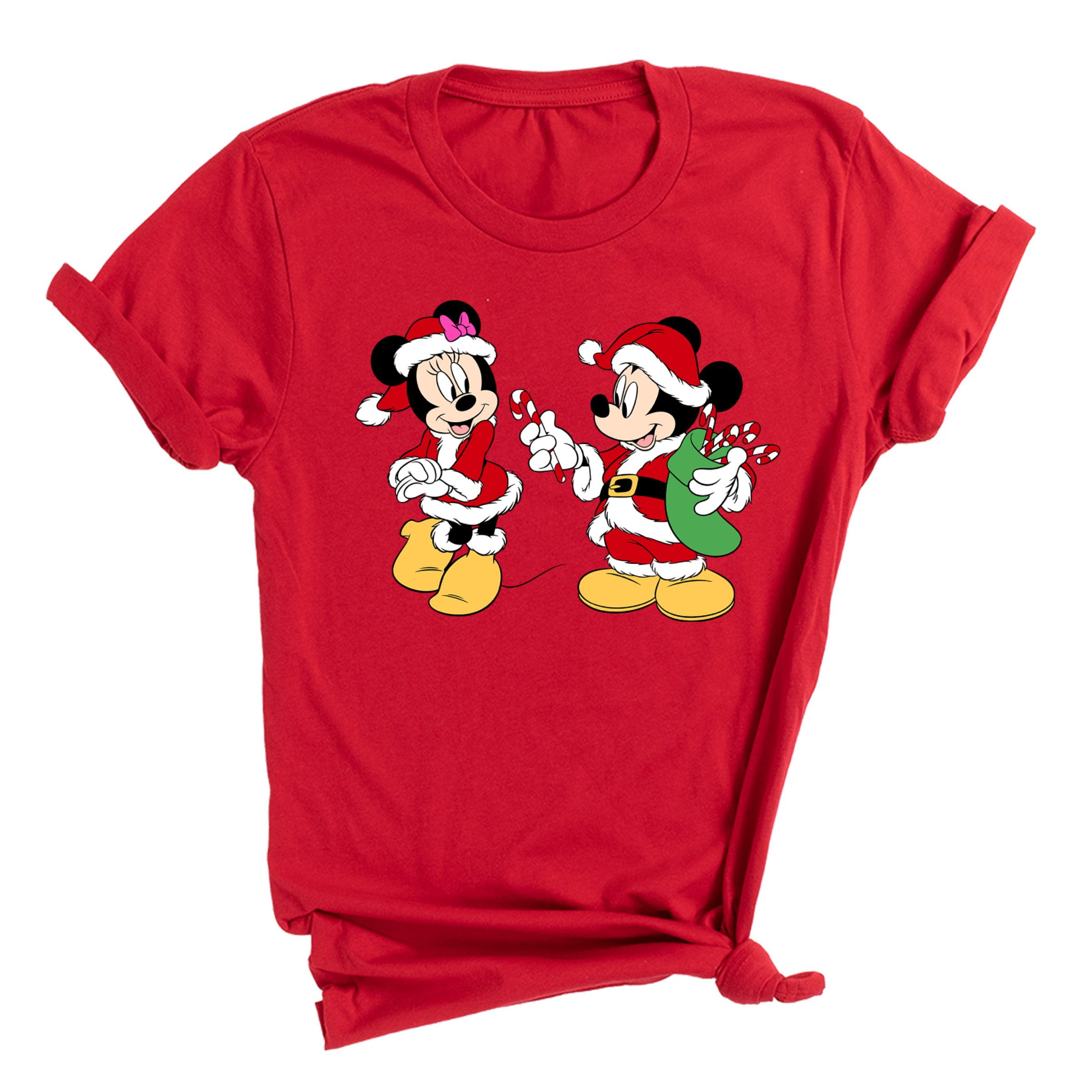 Christmas Mickey and Minnie Mouse Shirts – Cute Holiday T-Shirts