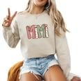 thumbnail image 1 of Christmas Mimi Sweatshirt Cute Women Grandma Holiday Season Long Sleeve Nana Graphic Shirts Pullover Tops, 1 of 4