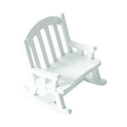 A Christmas Mini European Wooden Vintage Rocking Chair Small Cloth Doll Miniature Furniture Chair Props Pendant Model Wood Material Style A Color For Dollhouse Decor