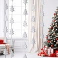 thumbnail image 1 of Christmas Mini Flag Banner Garland – 8ft Paper Hanging String Bunting for Christmas Tree, Window, Party, or Shop Décor – Multicolor Pull-Out Decoration for Indoor Scenes & Holiday Displays, 1 of 5