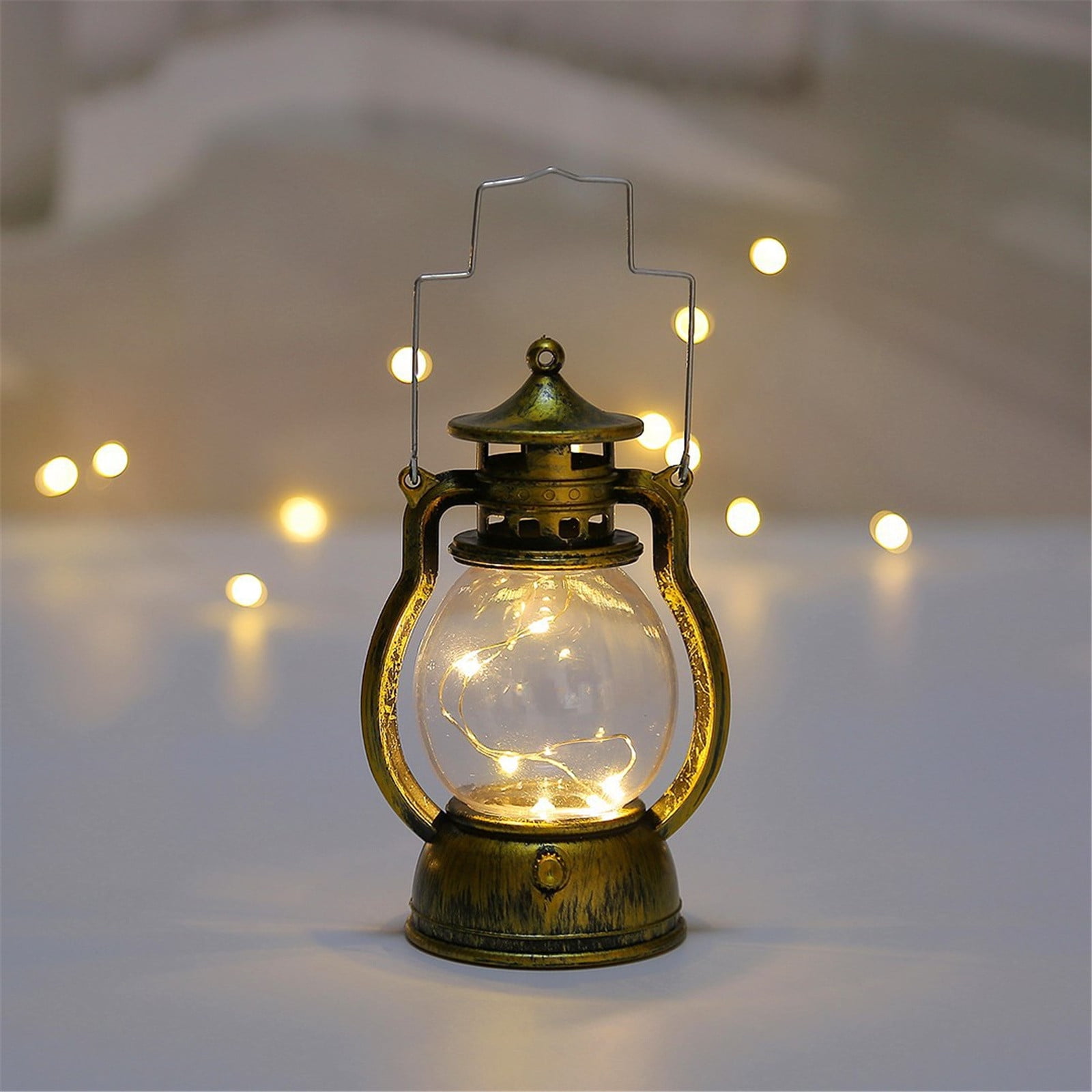 Miniature Vintage Lantern | Orange Miniature Vintage Lantern | Orange