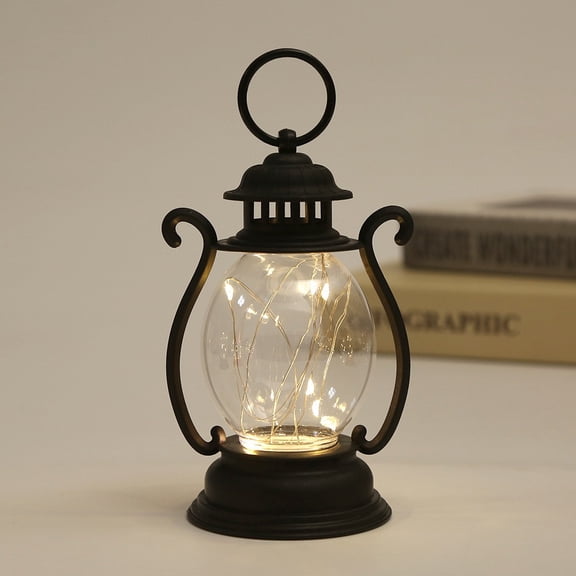 Christmas Mini Lanterns LED Small Lanterns Indoor Red Lanterns Decorative Outdoor Hanging Lantern Decorative Candle Lanterns Farmhouse Decor for Weddings Party Halloween Xmas Decor