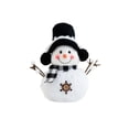 thumbnail image 1 of Christmas Mini Snowman Plush Doll, Soft Winter Stuffed Toy Holiday Christmas Decor Gift for Kids 10 Inch, 1 of 5
