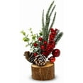 thumbnail image 1 of Christmas Mini Tabletop Tree with Small Artificial Decorative, 1 of 8