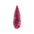 thumbnail image 1 of Christmas Miniature Pine Tree, Tabletop Christmas Tree Small Pine Tree Bottle Brush Trees, for Christmas Party Home Table Craft Decorations, Wine, 1 of 6