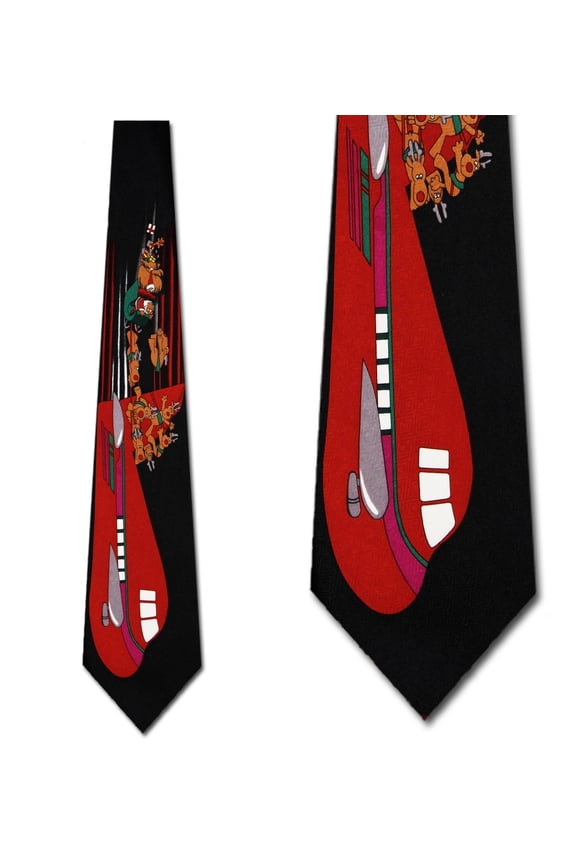 Christmas Mishap Necktie Mens Tie by Tieguys
