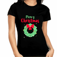 thumbnail image 1 of Christmas Mistletoe Christmas TShirts for Women Christmas Tshirt Funny Christmas Shirt Christmas PJs, 1 of 6