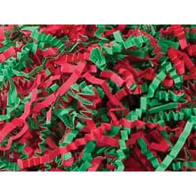Christmas Color Mix Crinkle Paper, 1 lb. Shredded Paper For Gift Baskets &  Boxes, Shipping, Party Supplies, 100% Recycled - Yahoo Shopping