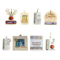 Christmas Money Holder Decoration Funny Money Holder Gift Christmas Tree Pendant Ornaments Hanging Accessories Christmas Money Clip Gifts for Family Friends