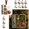 thumbnail image 1 of Christmas Money Holder Ornament 4", Christmas Figurine Acrylic Cash and Candy Holder for Tree, 1 Pack, 1 of 6