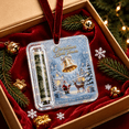 thumbnail image 1 of Christmas Money Holder Ornament Clearance, Clear Cash Gift Hanging Decoration with Money Clip Design, Creative Christmas Tree Ornament for Holiday Gift Giving, 1 of 6