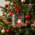 thumbnail image 1 of Christmas Money Holders for Cash, 4x4 Inch Cash Gift Holder Ornament (Santa) | Crystal Holiday Money Holder for Cash Gift, Hanging Christmas Ornaments for Tree Decor & Stocking Stuffer Gifting, 1 of 5