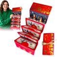thumbnail image 1 of Christmas Money Holders For Cash,Christmas Cash Gift Envelopes with 6-Slot,Christmas Folding Surprise Cash Holder,Creative Gift Card Wallet For Family Friends,Holiday Party Supplies, 1 of 7