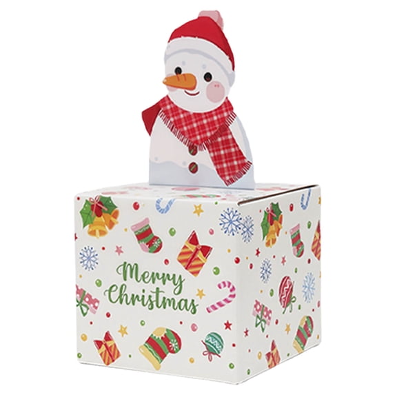 Christmas Money Pull Box Dispenser, Creative Pull Pouch Gift Box for Cash Cards Candy Treats, 3D Holiday Favor Box for Cookies Pastries, Christmas Gift for Kids Dad Granddaughter Friends