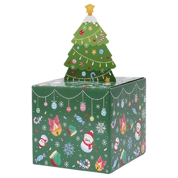 Christmas Money Pull Box Dispenser, Creative Pull Pouch Gift Box for Cash Cards Candy Treats, 3D Holiday Favor Box for Cookies Pastries, Christmas Gift for Kids Dad Granddaughter Friends