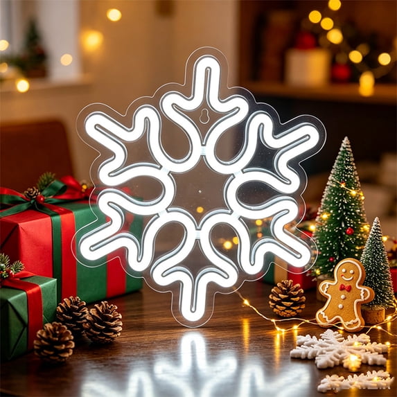 Led Neon Small Christmas Mood Decoration Lights Neon Lights Hanging Lights Led Shaped ...