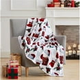 thumbnail image 1 of RT Designers Collection THC70M107 50 x 70 in. Christmas Morning Flannel Throw, 1 of 1
