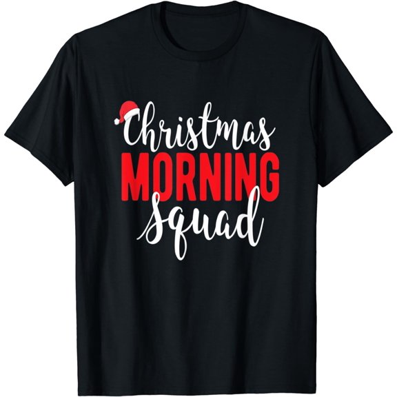 Christmas Morning Squad Family Shirt T-Shirt
