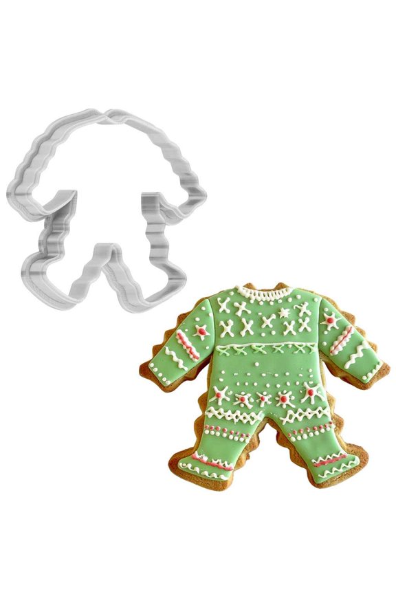 Christmas Mornings In Pajamas Cookie Cutter 4 Inch Made in USA by WONDERTORY