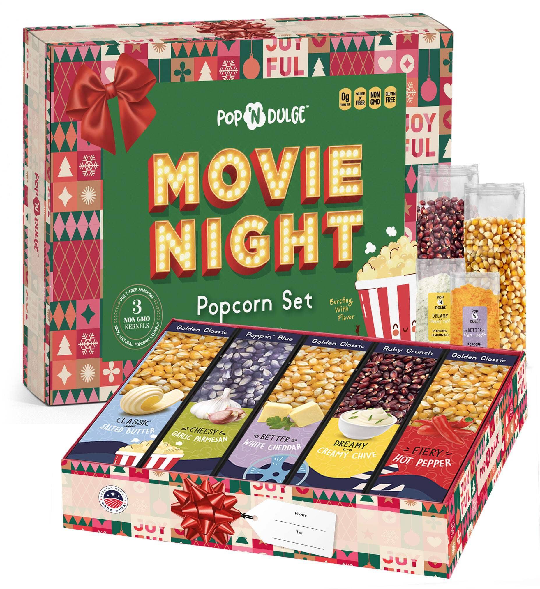 Walmart Black Friday Deals 2025 - Christmas Movie Night Gourmet Popcorn Gift Set