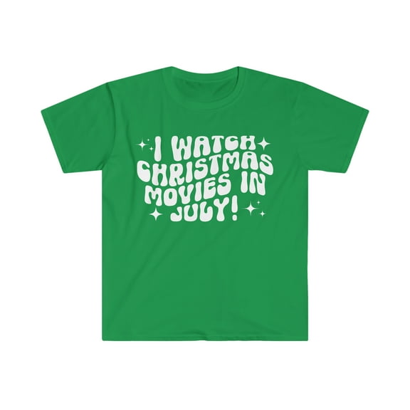 Christmas Movies In July Tshirt Women, Christmas in July Top