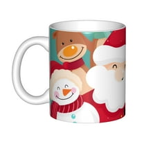 Christmas Mug-Christmas Ceramics Full Size(except handle part) Mug,Decorations for Christmas Holiday Decor，Christmas Gift