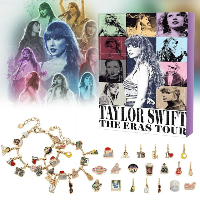 Christmas Music Lover Advent Calendar Bracelets 2024 for Lover 24 Days