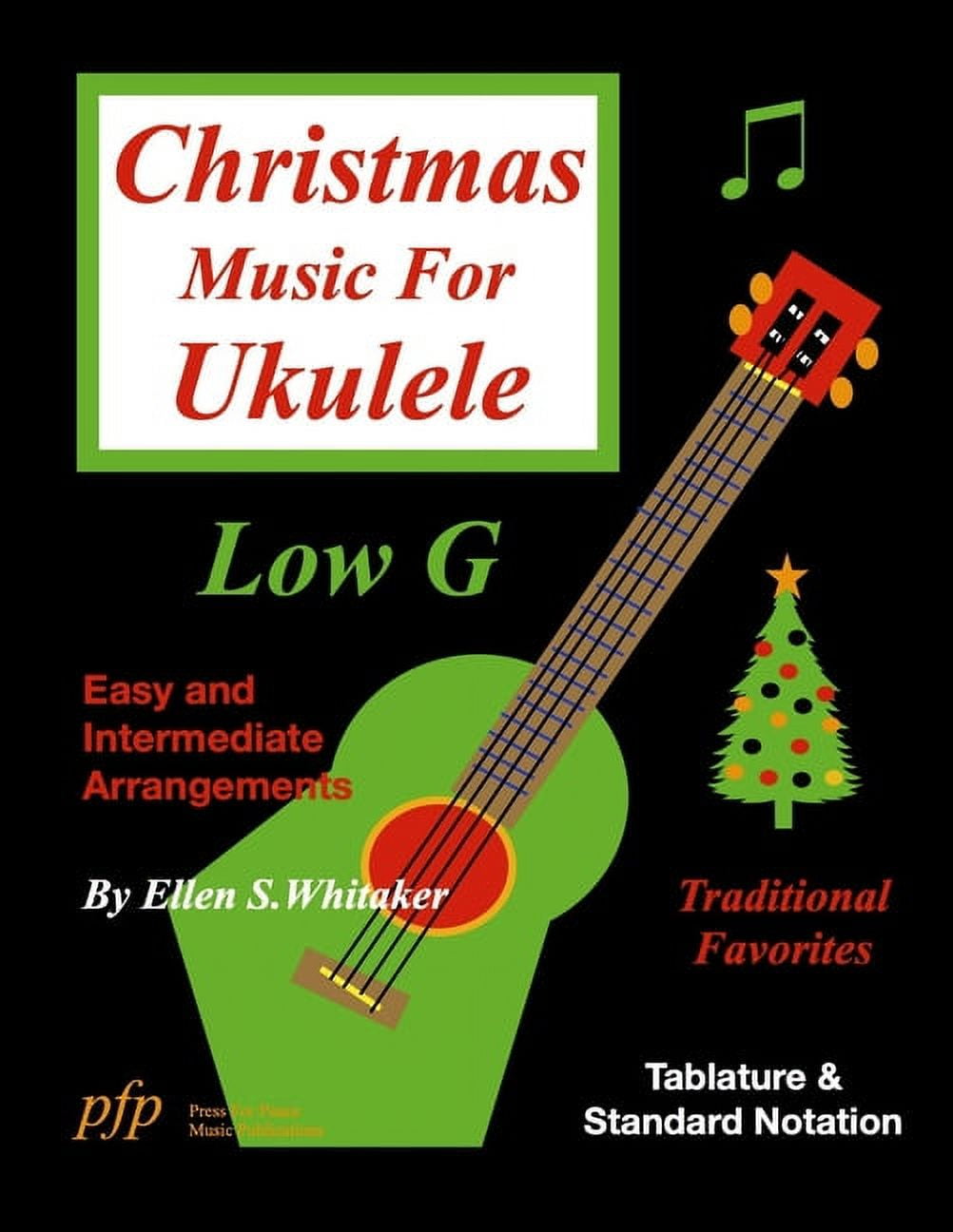 Christmas Music for Ukulele Low G (Paperback)