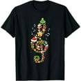 thumbnail image 1 of Christmas Musical Note Music Lover Teacher Sing Carols Xmas T-Shirt, 1 of 7