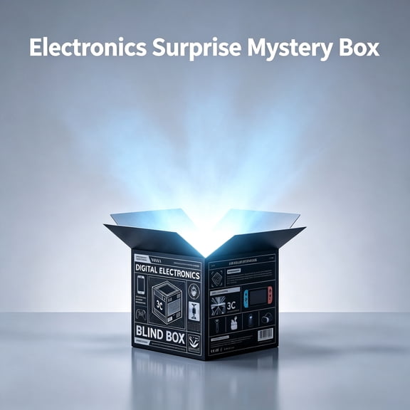Christmas Mystery Gift Box, Includes 3 Random Electronic Stocking Stuffer Items