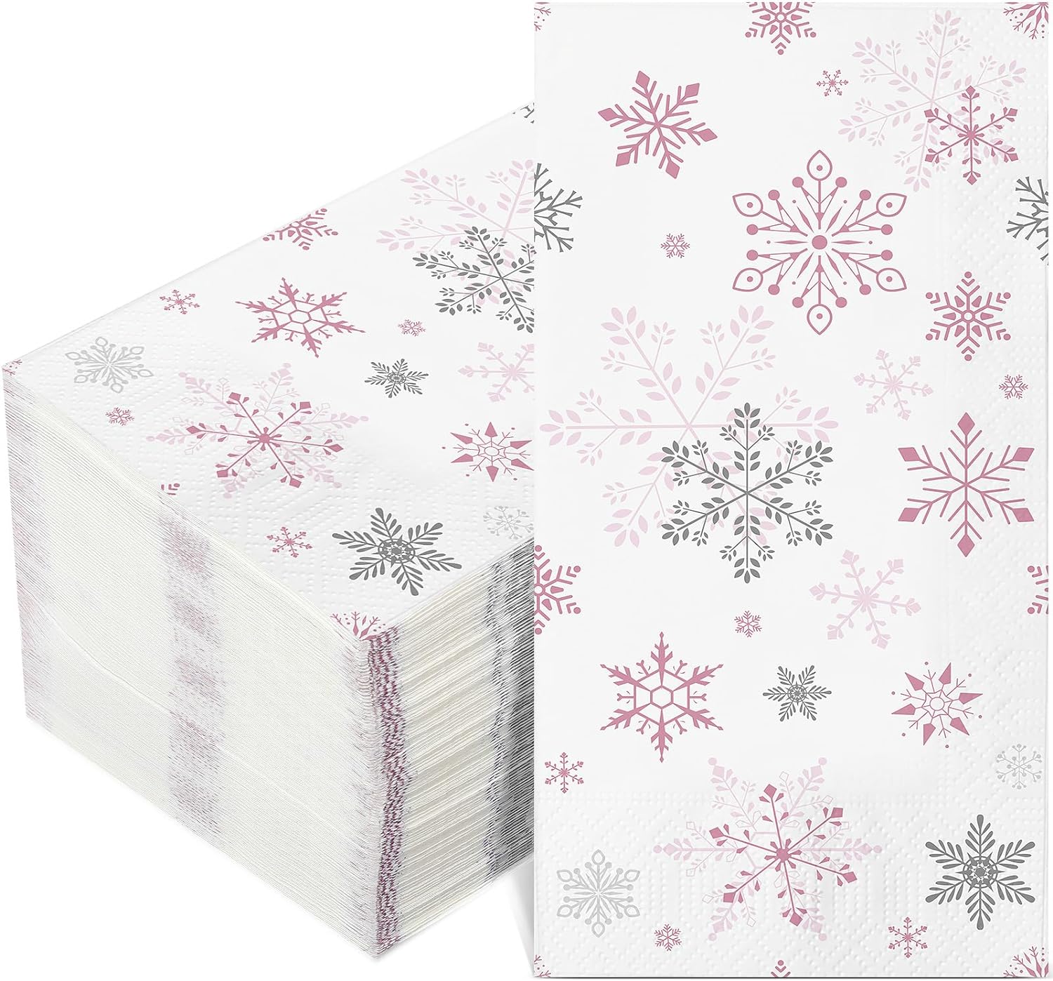 Christmas Napkins Paper Christmas Dinner Napkins for Guests Christmas