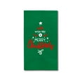 thumbnail image 1 of Christmas Napkins, We Wish You A Merry Christmas, Green Paper Dinner Napkins, Christmas Table Decor and Guest Towels, Christmas Gift, Party Favors (6Pack - Green), 1 of 3