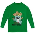 thumbnail image 1 of Christmas Narwhal Feliz Narvidad Navidad Youth Long Sleeve T Shirt Green YXL, 1 of 1