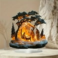 thumbnail image 1 of Christmas Nativity Figurines, Resin Stable Nativity Scene Holy Family Collectable Décor, Christmas Tabletop Figure Ornaments, Miniatures Baby Jesus Statue for Tabletop Decor, 1 of 7