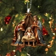 thumbnail image 1 of Christmas Nativity Ornaments,Personalized Hanging Christmas Jesus Ornaments,Christmas Jesus Pendant,Effect Keychain Decorative Pendant Car Ornaments Rearview Mirror Hanging Religious Supplies, 1 of 5