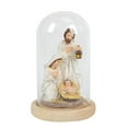 thumbnail image 1 of Christmas Nativity Scene Resin Ornament LED Light Glass Dome Tabletop Home Decor for Living Room Display, 1 of 9