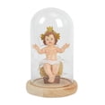 thumbnail image 1 of Christmas Nativity Scene Resin Ornament LED Light Wooden Base Home Decor for Tabletop Living Room Bedroom, 1 of 9
