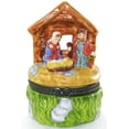 thumbnail image 1 of Christmas Nativity Scene Stable Trinket Box, 1 of 1