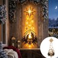 thumbnail image 1 of Christmas Nativity Scene Wall Decoration, Lighted Bethlehem Star Christian Wall Decor, Religious Christmas Wall Lights for Indoor Outdoor, 1 of 6