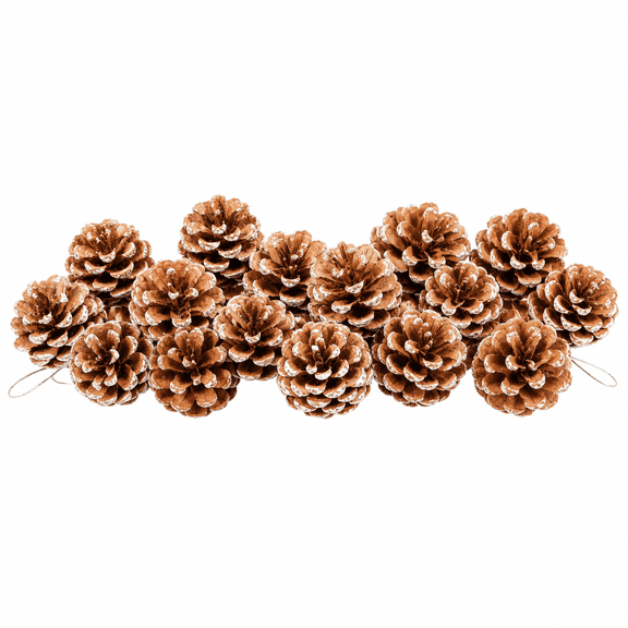 Christmas Natural Pine Cones for Crafts & Decorating, 1.57-1.96 Inch