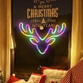 Christmas Neon Lights, LED Neon Lights For Wall Decoration, Battery Or