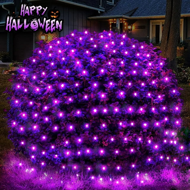 Christmas Net Lights 96 LED 5ft x 5ft Outdoor Christmas Bush Lights