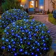thumbnail image 1 of Christmas Net Lights Outdoor, 192 LED 9.8Ft x 6.6Ft Net Lights, Waterproof Christmas Outdoor Mesh Lights for Tree Bushes Holiday Party Garden, Holiday Wedding Party Decorations, 1 of 9