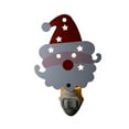thumbnail image 1 of Christmas Night Light Decoration - Plug in Plastic Vintage Night Light with LED Bulb, Various Style Lights Decor for Holiday Home Party Supplies (B), 1 of 8