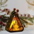thumbnail image 1 of Christmas Night Light, LED Flameless Candle, Battery Operated Decor, Luminous Window Lamp, for Desktop, Mantle, Home, Party, Holiday Display, Reusable Xmas Decor, 1 of 6