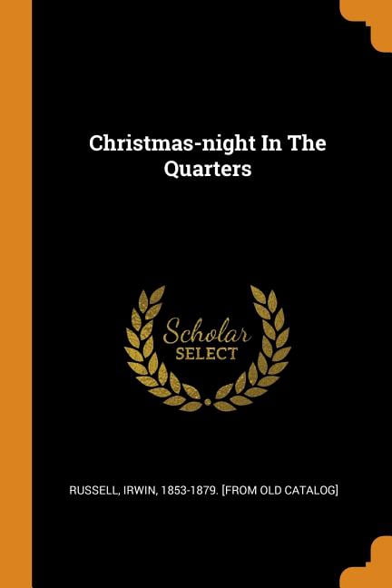 Christmas-Night in the Quarters Paperback