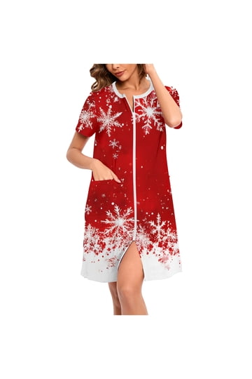 christmas night dress for women Bella Bean Gifts | Holiday Pajamas